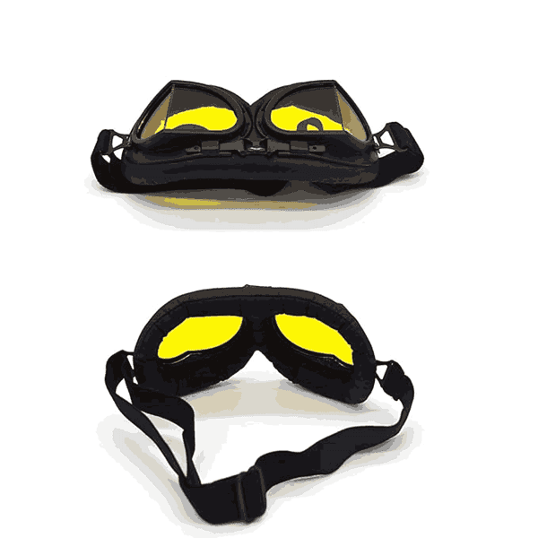 evomosa Vintage Pilot Style Goggles for Half Helmet2 - LXINDIA.COM