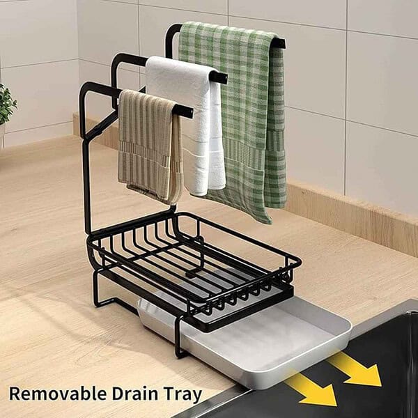 felthouse Countertop Kitchen Sink Organizer Sink Storage Rack 2 - LXINDIA.COM