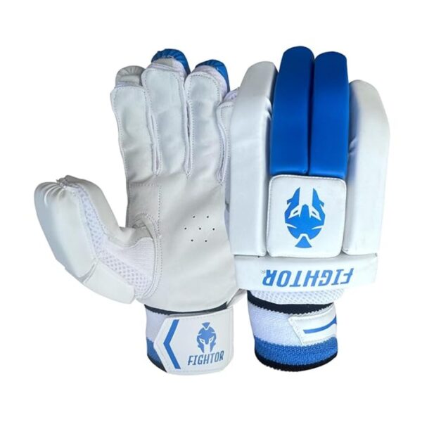 fightor Cricket Batting Gloves Right Hand Premium Sheep Leather Palm Small Size - LXINDIA.COM