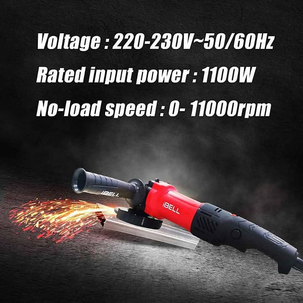 iBELL Angle Grinder IBL AG10 06 1100W1 - LXINDIA.COM