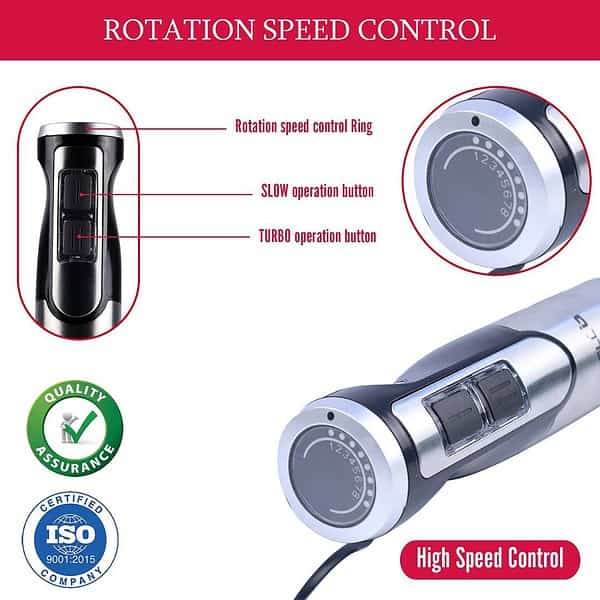 iBELL HB1000J 5 in 1 Hand Blender 1000Watt with WhiskerBeater2 - LXINDIA.COM