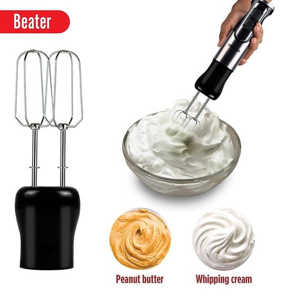 iBELL HB1000J 5 in 1 Hand Blender 1000Watt with WhiskerBeater3 - LXINDIA.COM