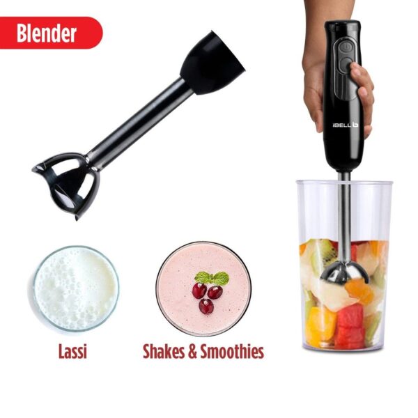 iBELL HB500J 3 in 1 Hand Mixer 500W with Beater Black2 - LXINDIA.COM