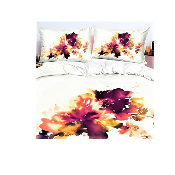 it and Cs Satin Silk 3D King Size Double Bed SheetPink b - LXINDIA.COM