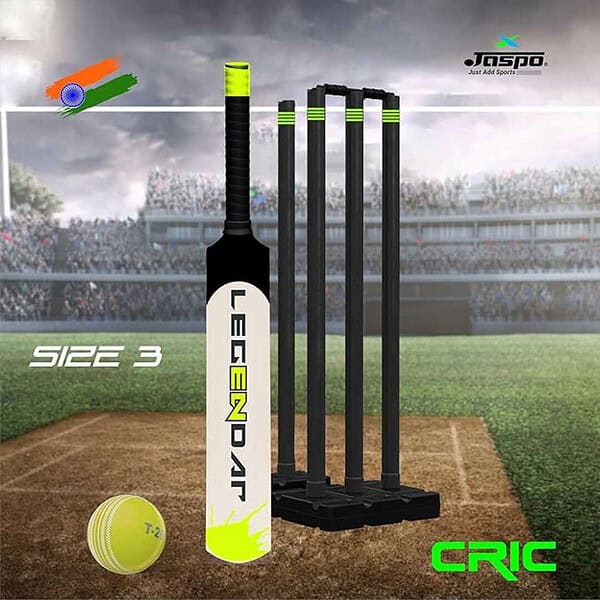 jaspo Cric Addict Legender Cricket Set for Kids Kit Size 5 up to 12 Years 2 - LXINDIA.COM