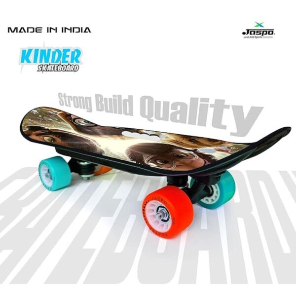 jaspo Fiber Kinder 18X6 Junior Skateboard For Kids Upto 7 Years Age 2 - LXINDIA.COM