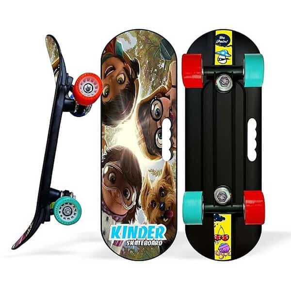 jaspo Fiber Kinder 18X6 Junior Skateboard For Kids Upto 7 Years Age - LXINDIA.COM