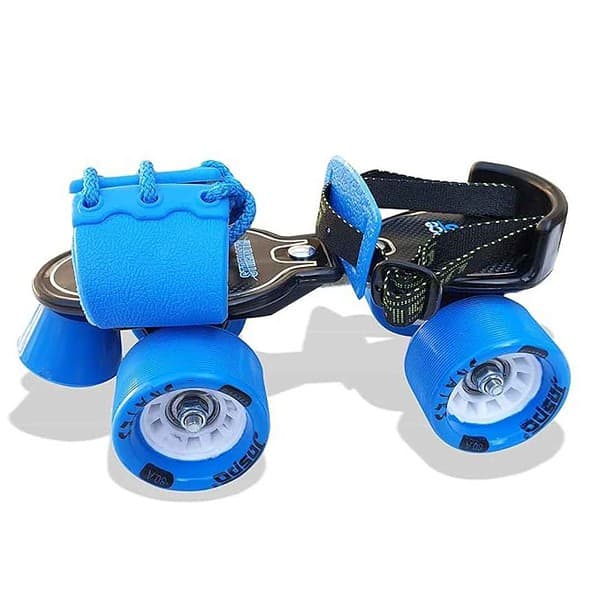 jaspo Kids G Force Adjustable Senior Roller Skates Outdoor Wheel Blue 6 to14 Years Age Group 1 - LXINDIA.COM