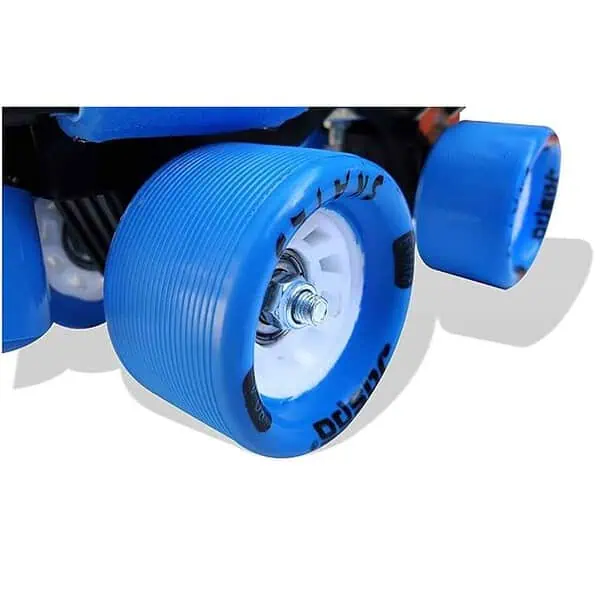 jaspo Kids G Force Adjustable Senior Roller Skates Outdoor Wheel Blue 6 to14 Years Age Group 2 - LXINDIA.COM