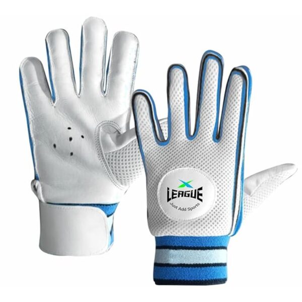 jaspo League Cricket Batting Gloves for Beginner Players Leather Palm - LXINDIA.COM