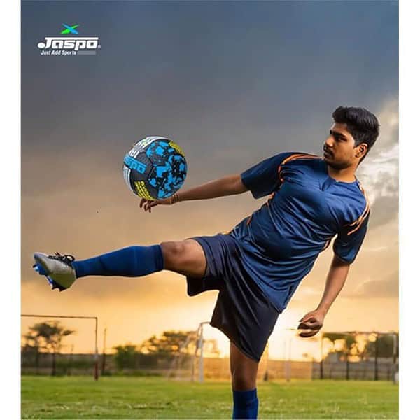 jaspo Street Hand Stitched Synthetic Rubber Classic Football Size 5 2 - LXINDIA.COM