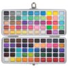 like it Professional 100 Colors Solid Watercolor Paint Set With Tin Box - LXINDIA.COM