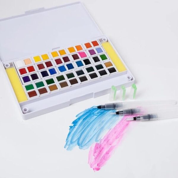 like it Superior Solid Assorted Watercolor Paints Set of 483 - LXINDIA.COM