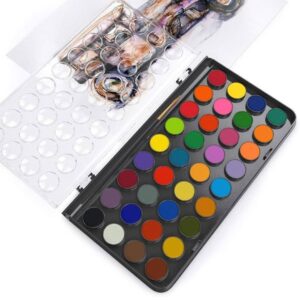 like it Watercolor Paint Set 36 Color Cakes and 1 Brush Pen - LXINDIA.COM