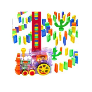 mQFIT 60 pcs Dominos Train Blocks Set 60 pcs - LXINDIA.COM