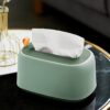 oddpod Elfin Nordic Tissue Box Holder for Table Top Paper Dispenser Green - LXINDIA.COM