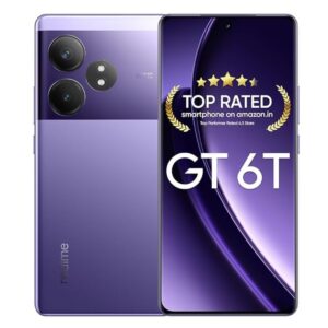 realme GT 6T 5G 8GB RAM 256GB Storage Miracle Purple - LXINDIA.COM