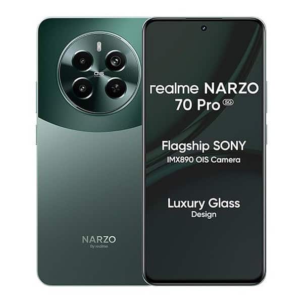 realme NARZO 70 Pro 5G 8GB RAM 256GB Storage Glass Green1 - LXINDIA.COM