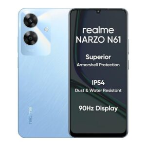 realme NARZO N61 4GB RAM 64GB Storage Voyage Blue - LXINDIA.COM