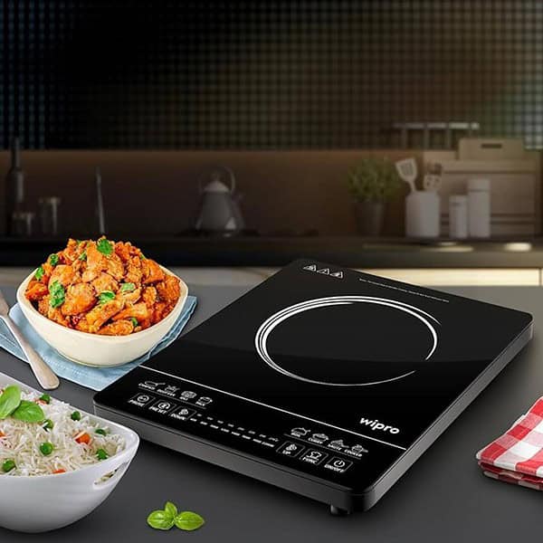 wipro Vesta Cic203 Radiant Induction Cooktop 2200W Black 3 - LXINDIA.COM