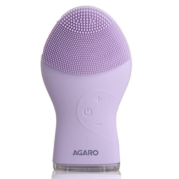 AGARO CM2107 Sonic Facial Cleansing Massager Purple - LXINDIA.COM