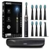 AGARO COSMIC MAX Sonic Electric tooth brush Black - LXINDIA.COM