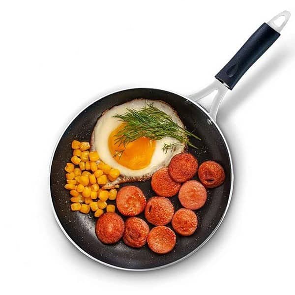 AGARO Elegant Non Stick Frying Pan 24 cm Diameter Black - LXINDIA.COM