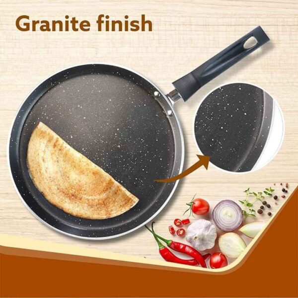 AGARO Elegant Non Stick Tawa 28cm Diameter Black1 - LXINDIA.COM