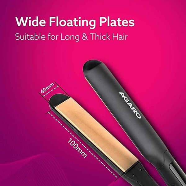 AGARO Elite Hair Straightener For Women Black2 - LXINDIA.COM