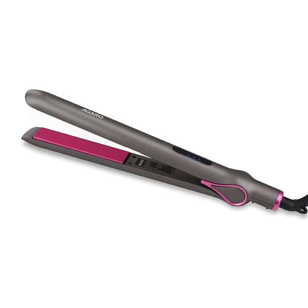 AGARO HS1957 Hair Straightener Dark grey and Purple - LXINDIA.COM