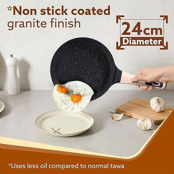 AGARO Imperial Granite Non Stick Tawa 24 cm2 - LXINDIA.COM