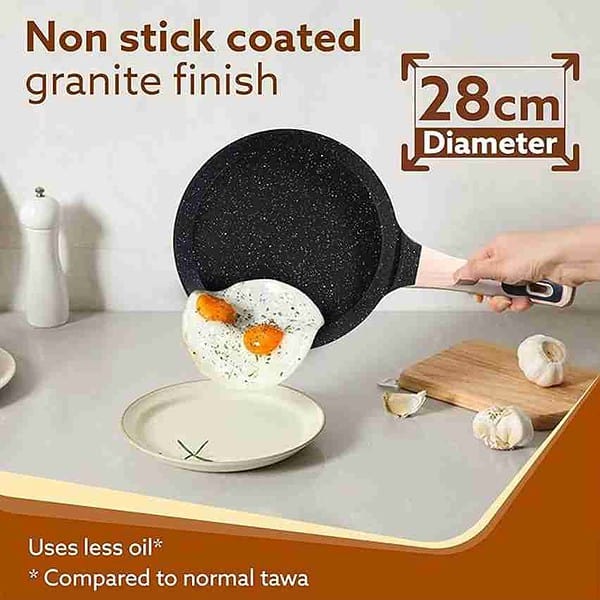 AGARO Imperial Granite Non Stick Tawa 28 cm3 - LXINDIA.COM