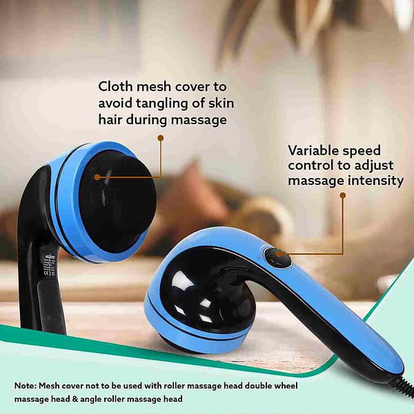 AGARO REGAL Electric Handheld Full Body Massager2 - LXINDIA.COM