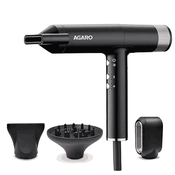 AGARO Royal BLDC Professional Hair Dryer Black - LXINDIA.COM