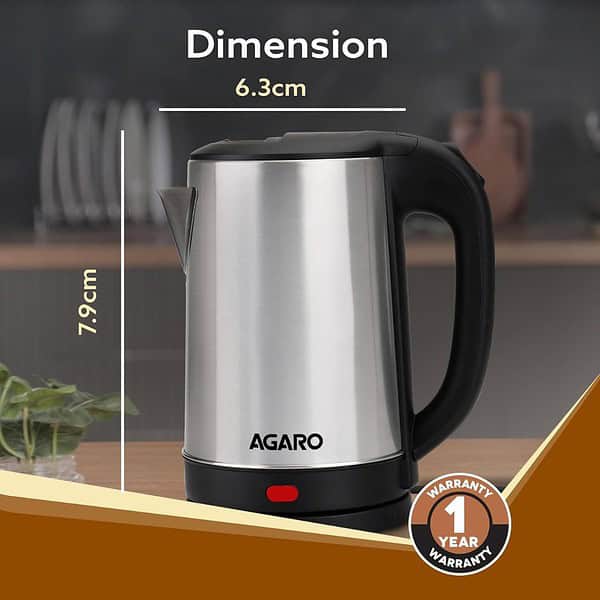 AGARO Sonnet Electric Kettle 1.5L1 - LXINDIA.COM