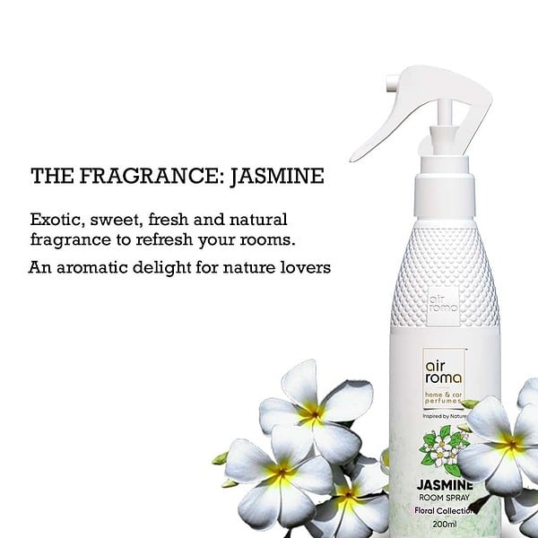 AIR ROMA Jasmine Air Freshener Spray 200ml2 - LXINDIA.COM