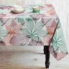 AIRWILL Cotton Dining Table Cloth 4 Seater 140x140 cm - LXINDIA.COM