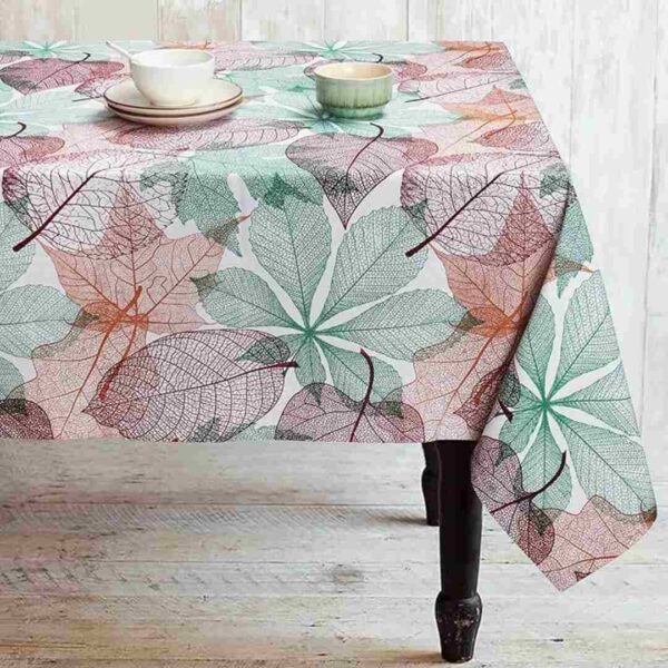 AIRWILL Cotton Dining Table Cloth 4 Seater 140x140 cm - LXINDIA.COM