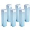 AQUAWARE Frosty Fridge Square Water Bottle Blue Set of 6 - LXINDIA.COM