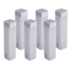 AQUAWARE FrostyFridge Square Water Bottle Gray Set of 6 - LXINDIA.COM