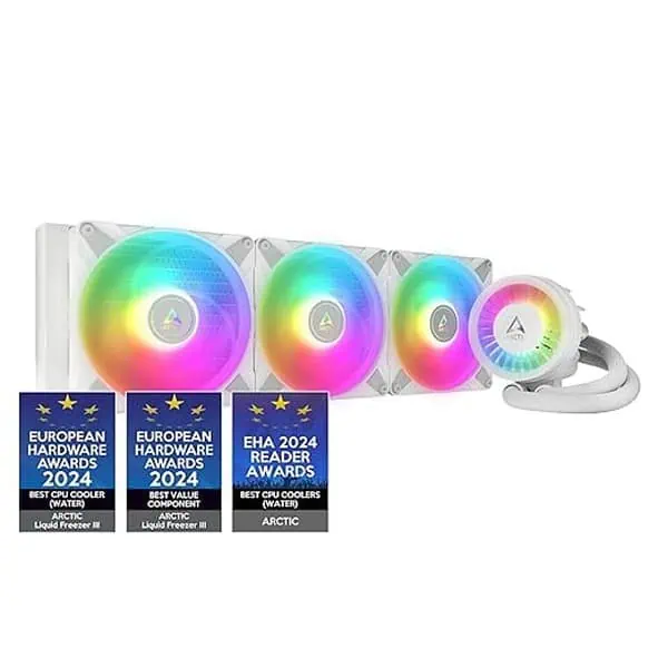 ARCTIC Liquid Freezer III 420 A RGB CPU AIO Water Cooler PC White - LXINDIA.COM