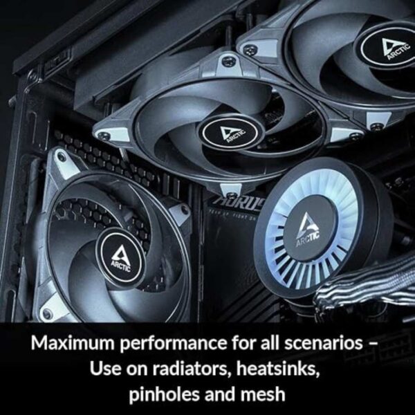 ARCTIC P12 Max PC Fan High Performance 120mm Case Fan Black 3 - LXINDIA.COM