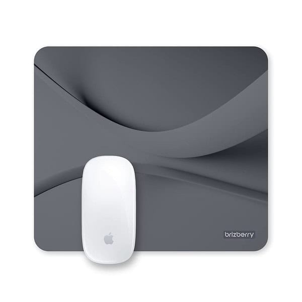 ARTBRIZ Brizberry Mouse Pad Anti Skid Rubber Base ArtPro Dark Grey Pack of 1 - LXINDIA.COM