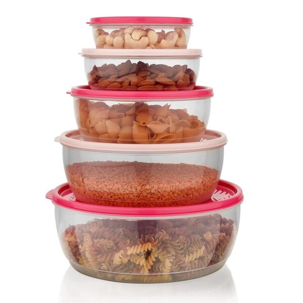 ASIAN Plastowares Perfect Seal Plastic Kitchen Storage Containers Set - LXINDIA.COM