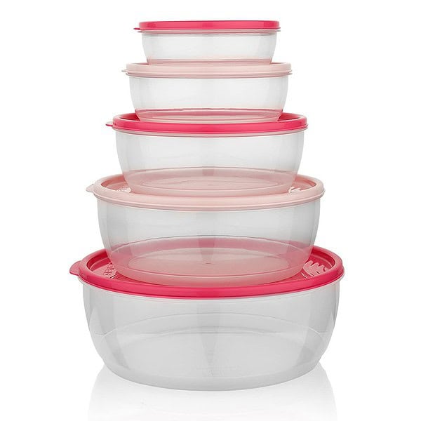 ASIAN Plastowares Perfect Seal Plastic Kitchen Storage Containers Set A - LXINDIA.COM