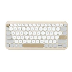 ASUS Marshmallow Kw100 Keyboard Color Oat Milk - LXINDIA.COM