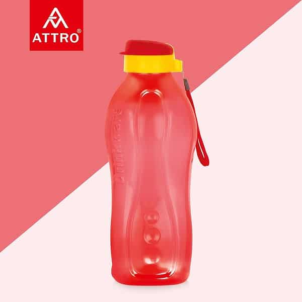 ATTRO Drinkware Gym 2 Liter Red Bottle b - LXINDIA.COM