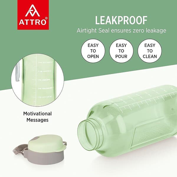 ATTRO Ultra Pro 2 Motivational Green a - LXINDIA.COM