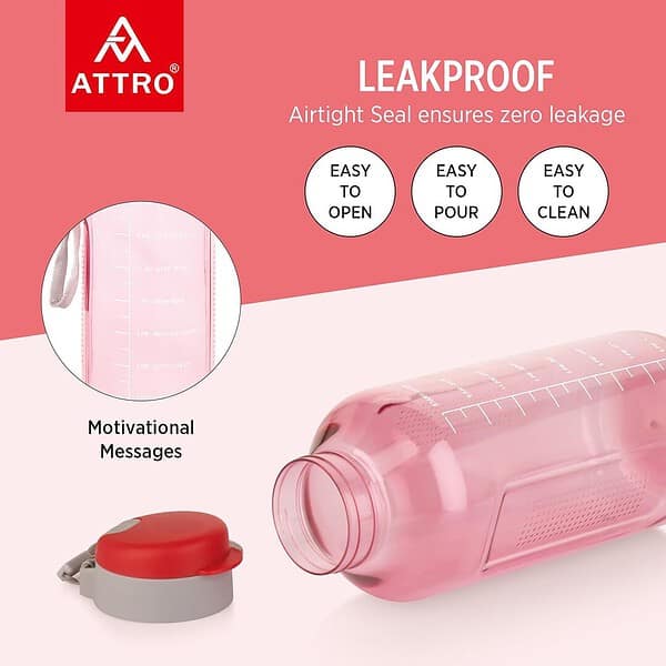 ATTRO Ultra Pro 2 Motivational Pink - LXINDIA.COM