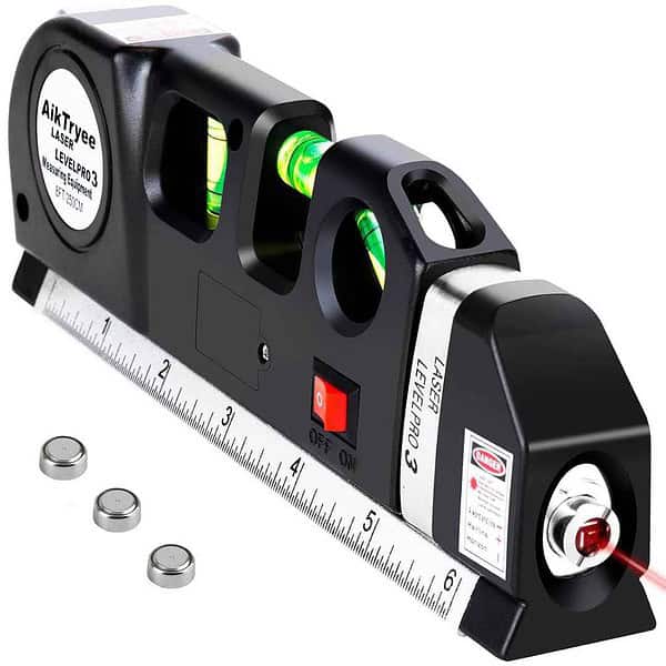 AikTryee Multipurpose ABS Laser Level Line Tool Kit - LXINDIA.COM